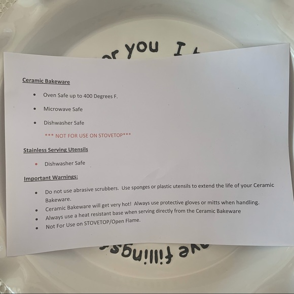 Parini White Ceramic Pie 2 Dish Set NEW - Picture 6 of 10